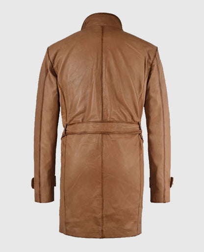 Men's Tan Burnished Royal Flying Coat