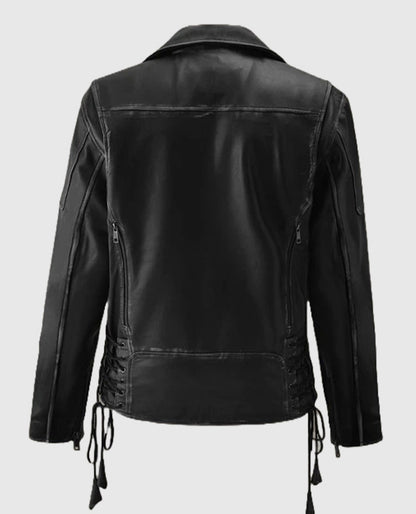 Men's Biker Street Style Leather Jacket