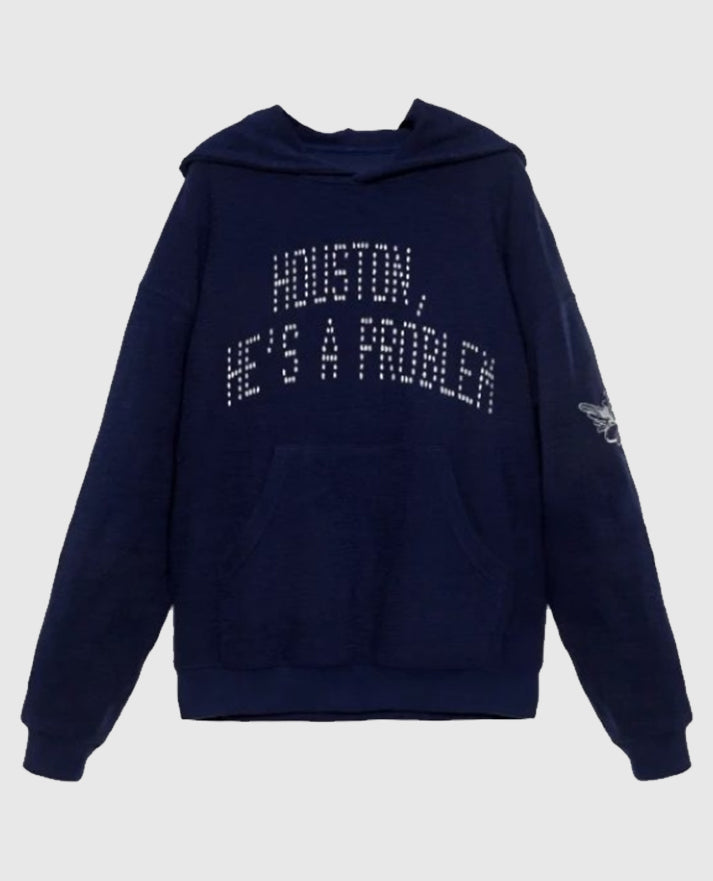 Houston, He’s a Problem Racer Hoodie