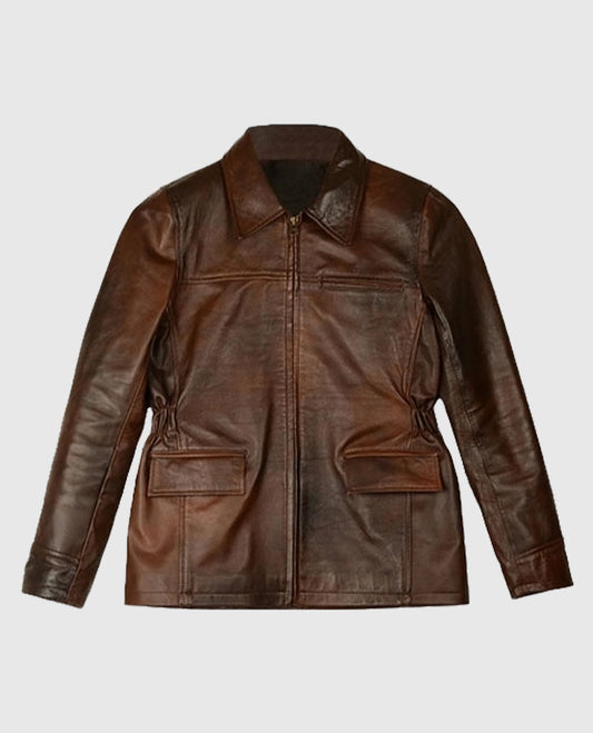Katniss Hunger Games Leather Jacket