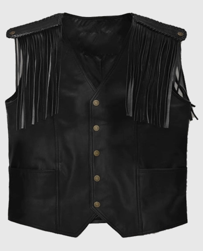 Ryan Gosling Barbie Leather Vest