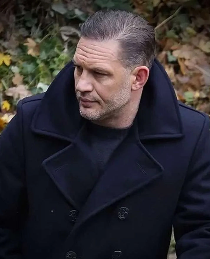 Harry Da Souza MobLand Black Wool Coat