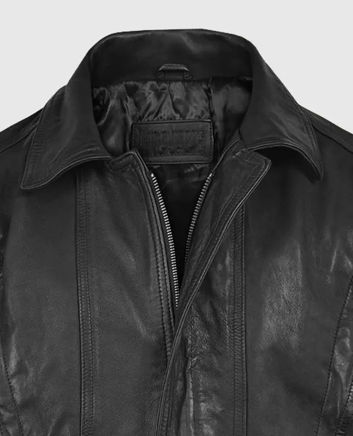 Men's Bomber Leather Vintage Jacket