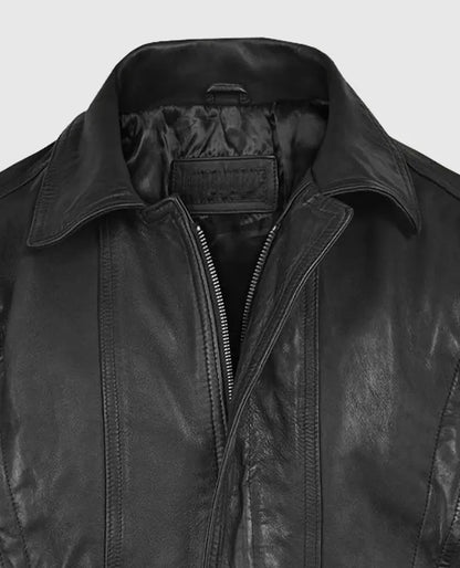 Men's Bomber Leather Vintage Jacket