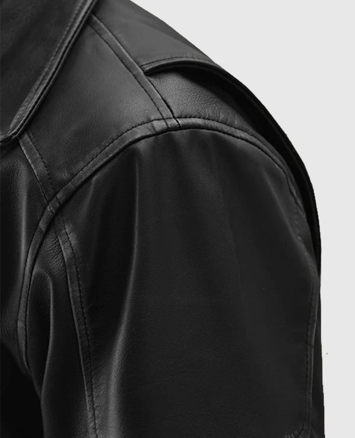 Men's Biker Street Style Leather Jacket