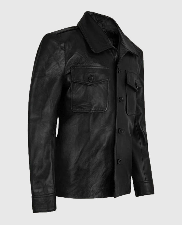 Brad Pitt Friends Season 8 Leather Jacket