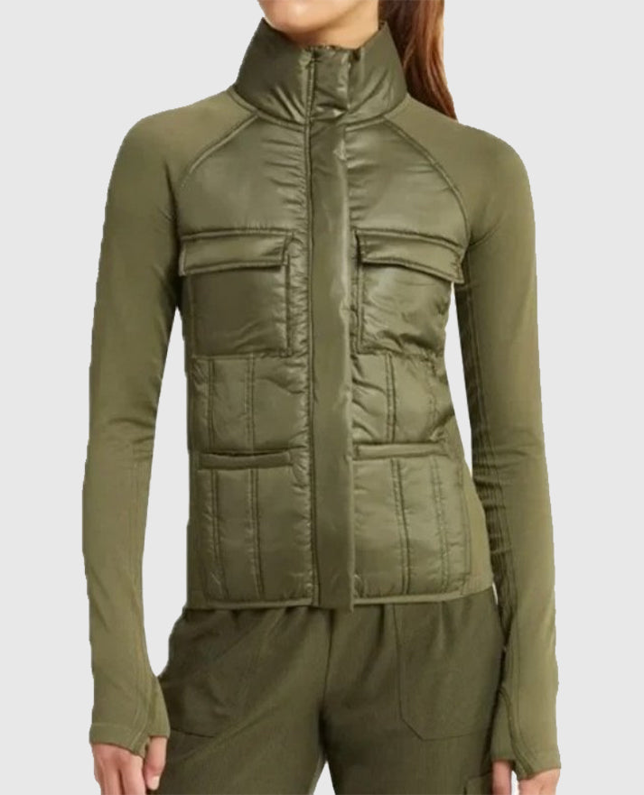 Women's Black Zella Hybrid Jacket