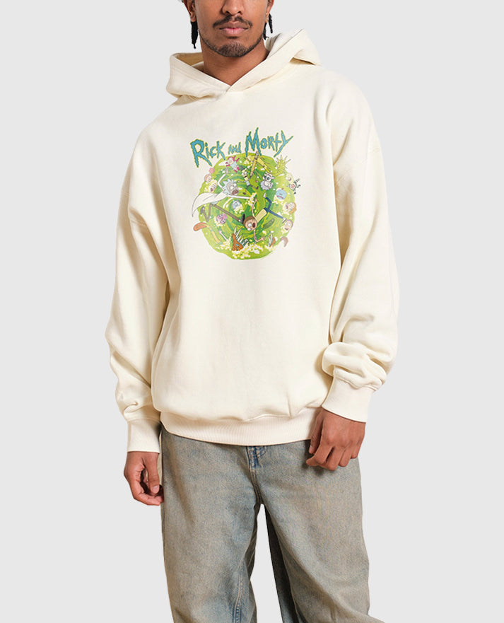 Rick and Morty Portal Collage Hoodie