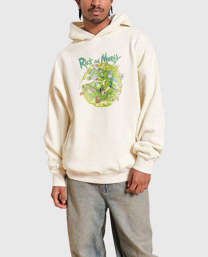Rick and Morty Portal Collage Hoodie