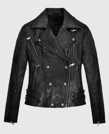 Keira Knightley Leather Jacket