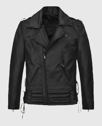 Freddie Mercury Black Leather Jacket