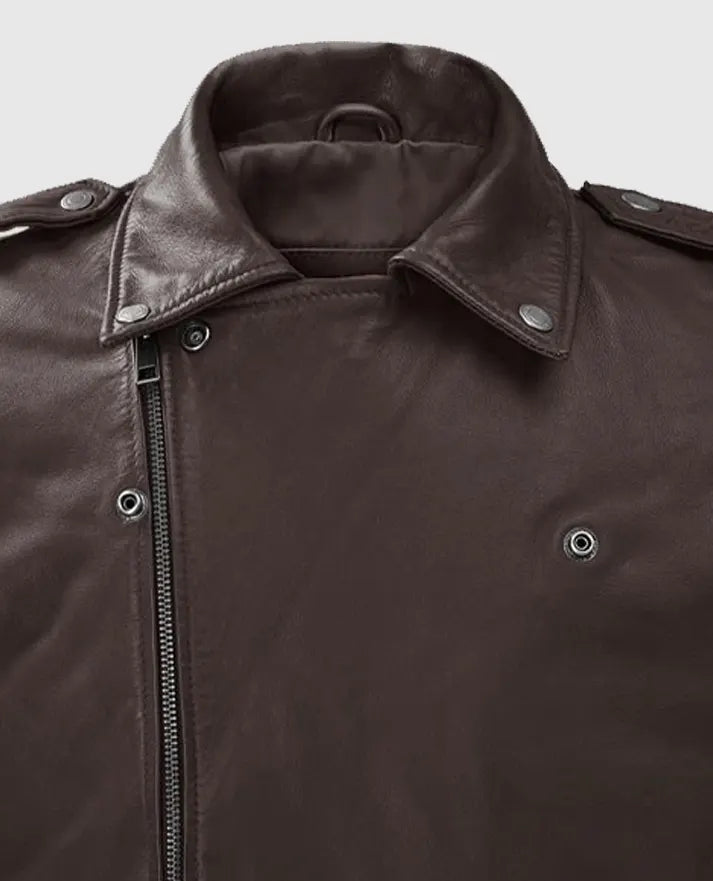 Men's Riding Brown Rutland Leather Jacket