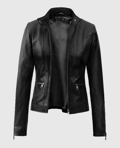 Mila Kunis Leather Jacket