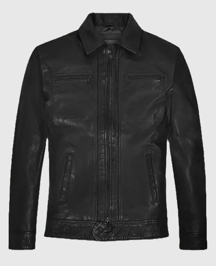 Steve Burton General Hospital Leather Jacket