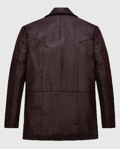 Johnny Depp Donnie Brasco Leather Blazer