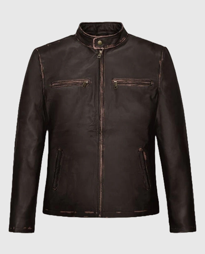 Mark Wahlberg Contraband Leather Jacket