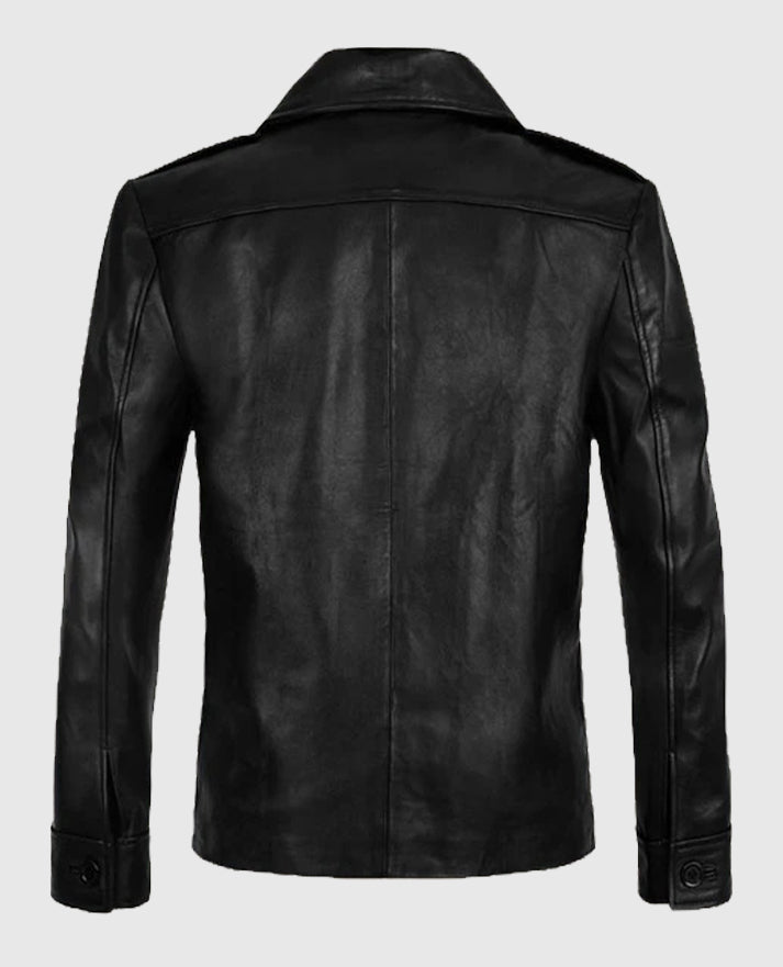 Brad Pitt Friends Season 8 Leather Jacket