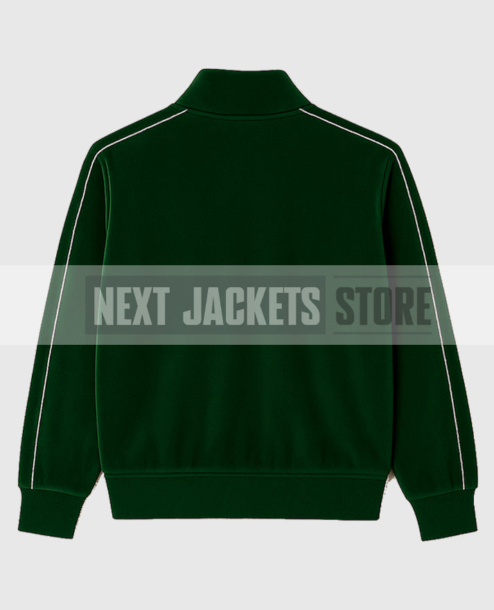 Jason Kelce Italia Green Velour Tracksuit