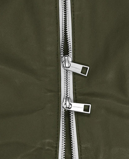 Men's Coach Varsity Leather Jacket