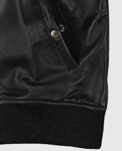 Men's Bomber MA-1 Leather Jacket