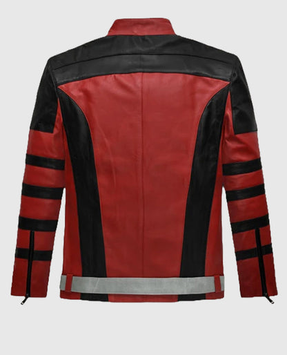 Dwayne Johnson Red One Leather Jacket