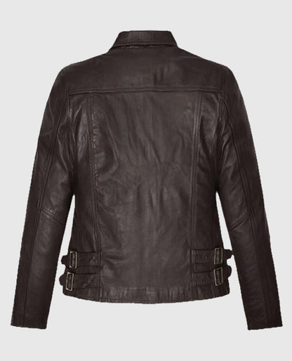 Hailey Baldwin Bieber Leather Jacket