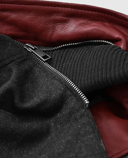 Men's Hooded Rodeo Leather Jacket