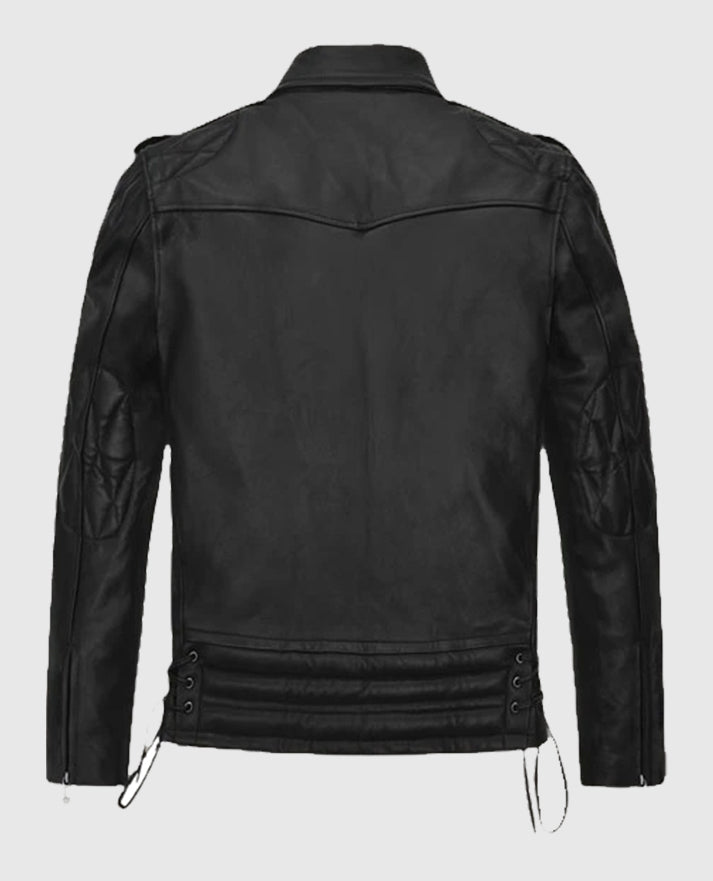 Freddie Mercury Black Leather Jacket