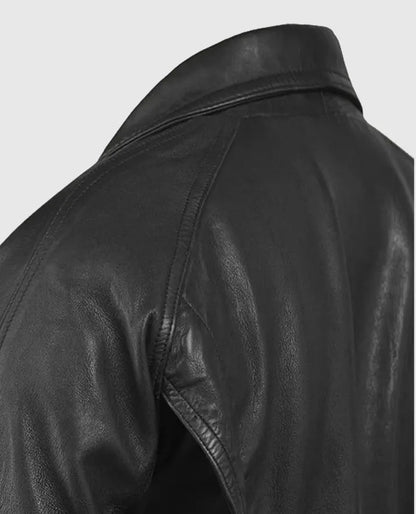 Men's Bomber Leather Vintage Jacket