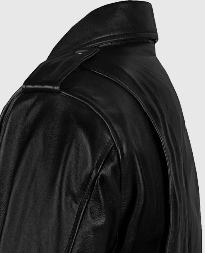 Men's Leather A2 Flight Bomber Jacket