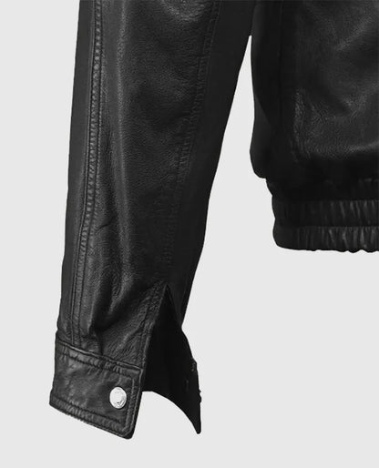 Men's Bomber Leather Vintage Jacket