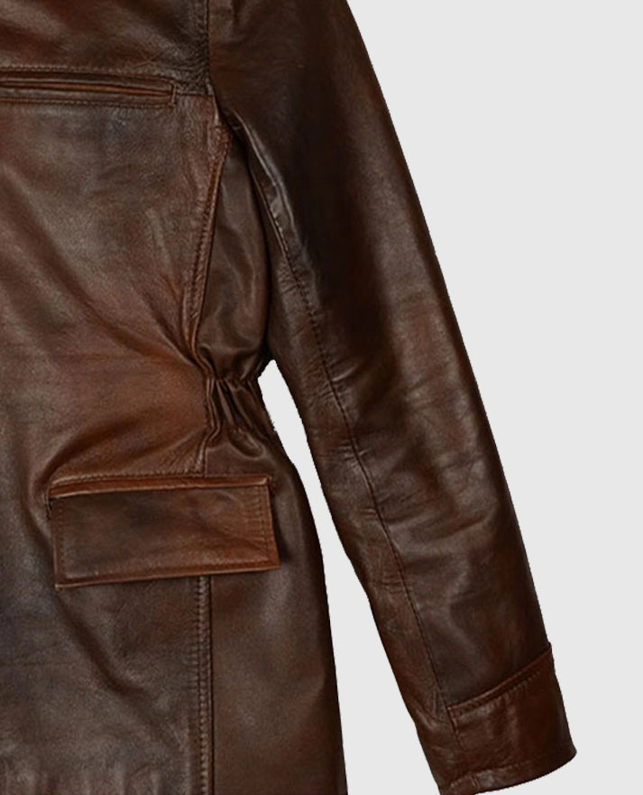 Katniss Hunger Games Leather Jacket