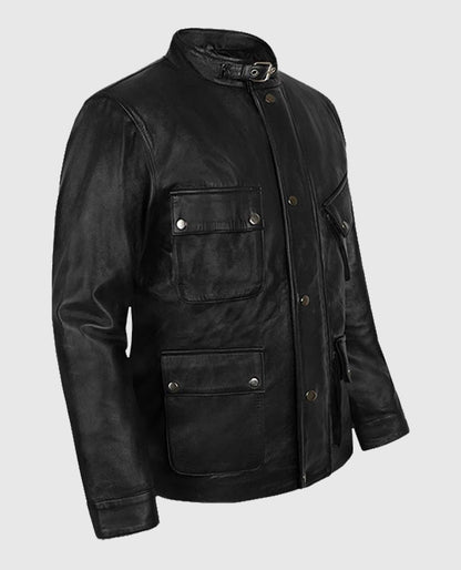 Blitz Jason Statham Leather Jacket