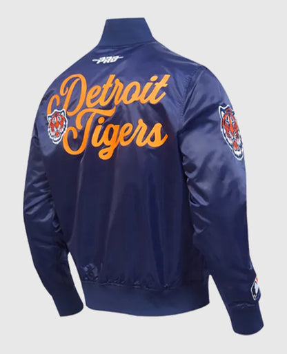 Detroit Tigers Souvenir Satin Jacket