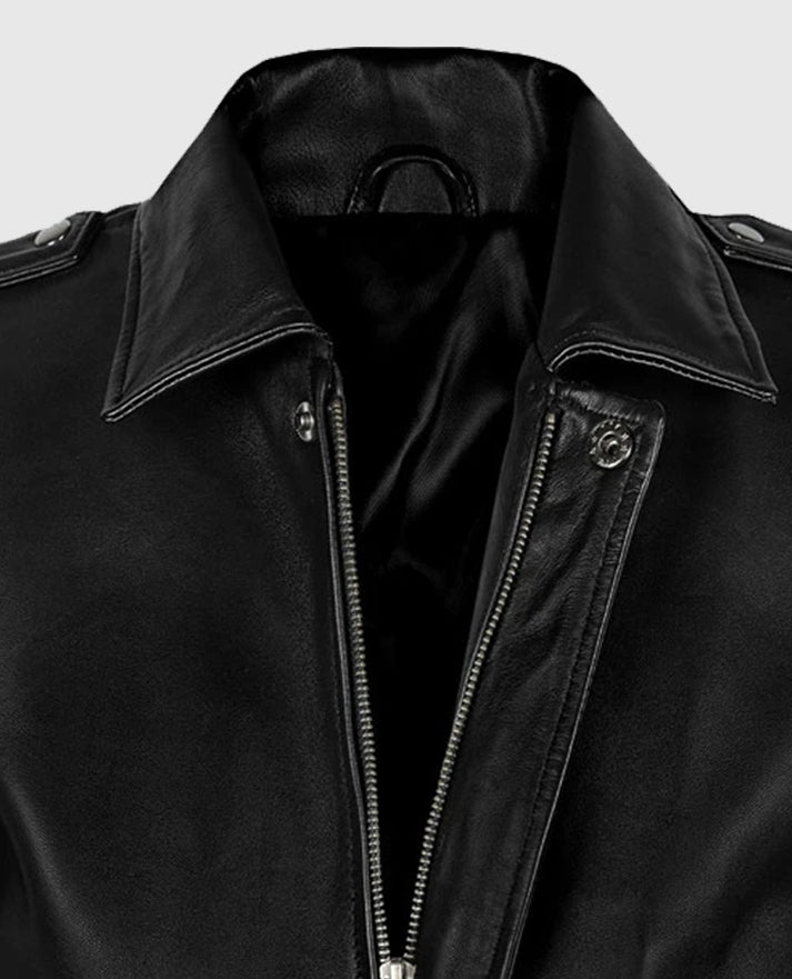 Men's Leather A2 Flight Bomber Jacket