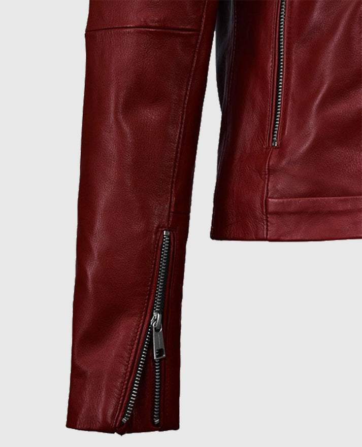 Kaya Scodelario Resident Evil Leather Jacket