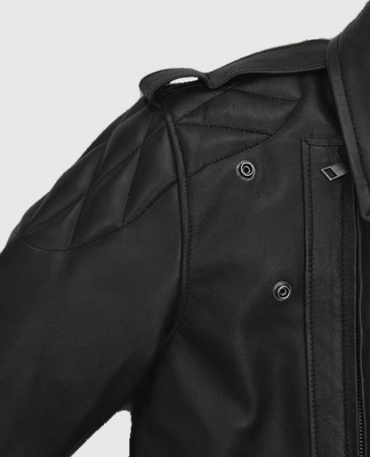 Freddie Mercury Black Leather Jacket