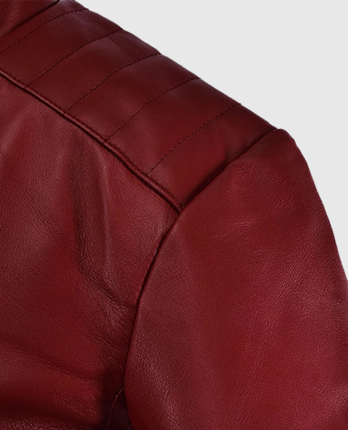 Kaya Scodelario Resident Evil Leather Jacket