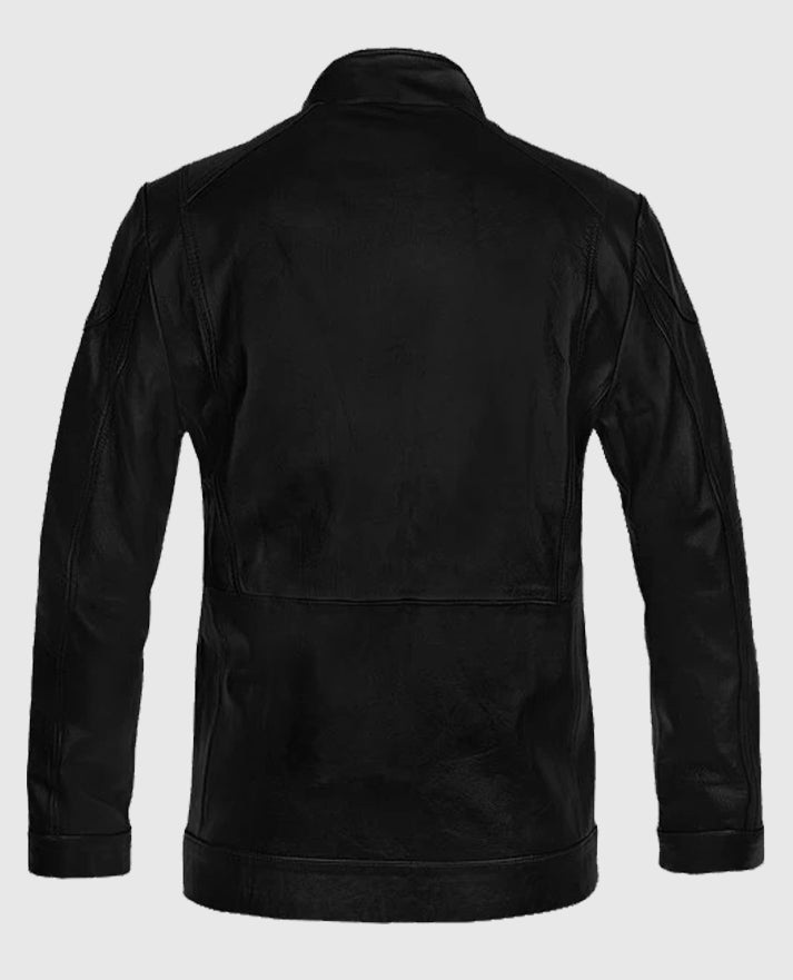 Bruce Willis Red 2 Leather Jacket
