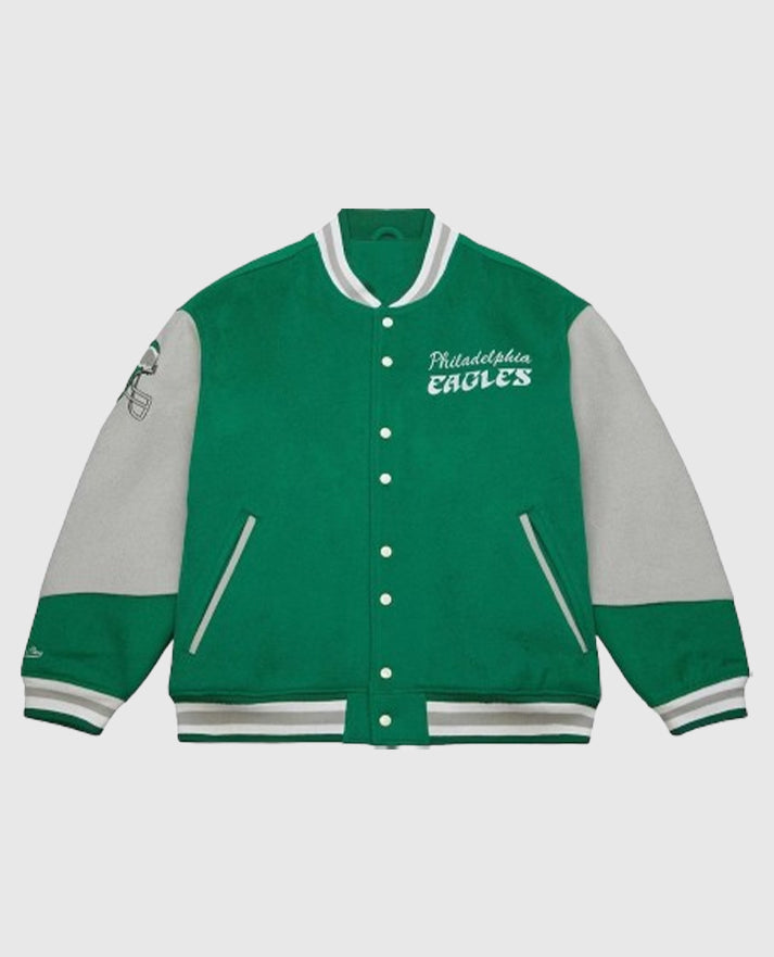 90s Philadelphia Eagles Letterman Jacket