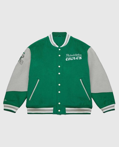90s Philadelphia Eagles Letterman Jacket
