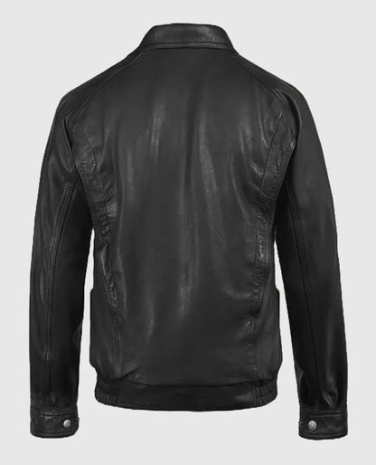Bomber Leather Vintage Jacket for Men