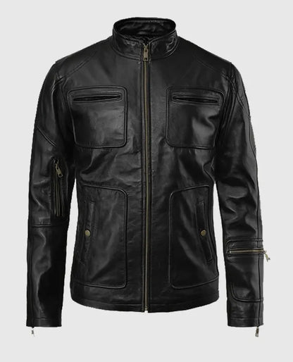 Star Trek Kirk Leather Jacket for Men