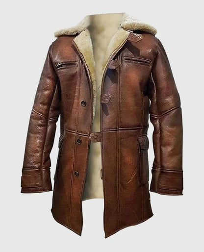 Tom Hardy Dark Knight Rises Bane Brown Coat