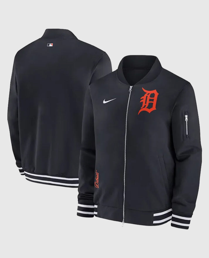 Detroit Tigers Bomber Full-Zip Jacket