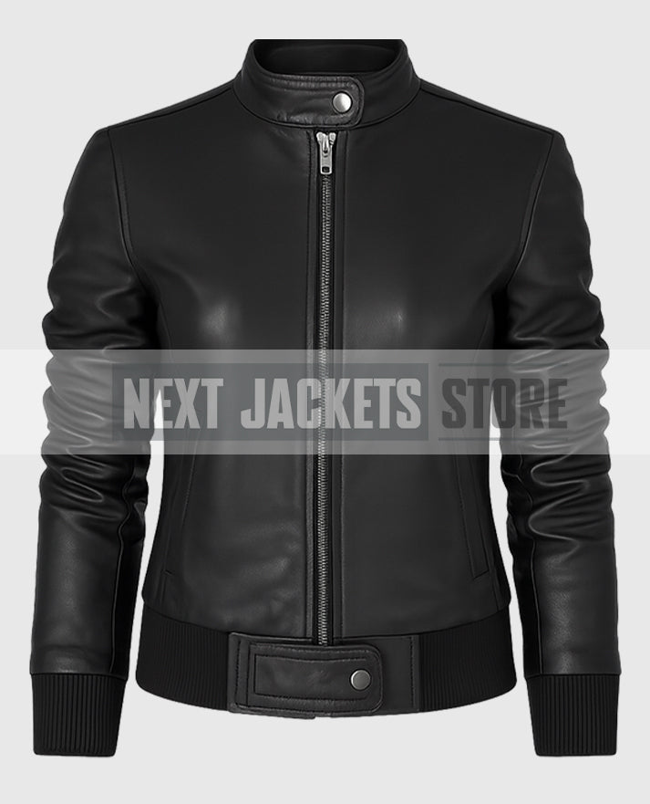 Elena Gilbert The Vampire Diaries Black Jacket