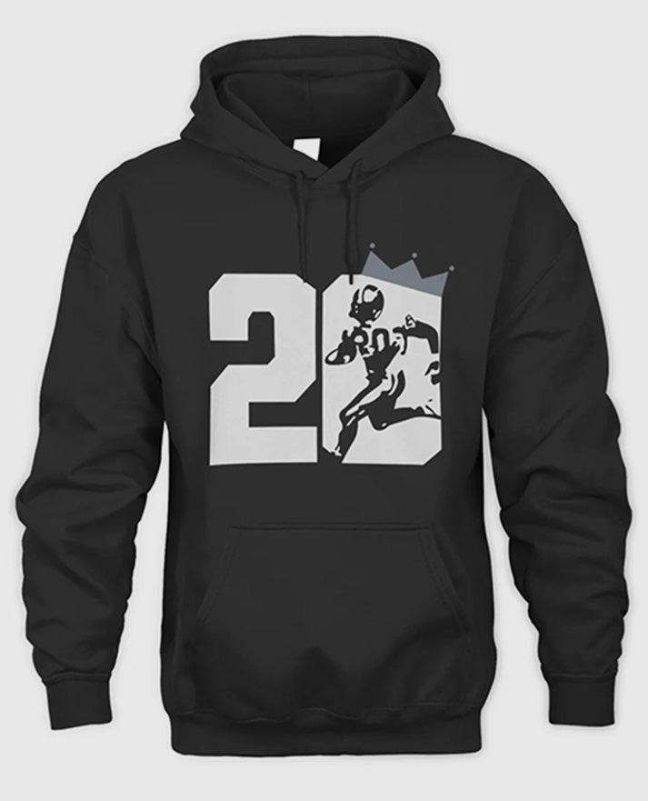 Eminem Barry Sanders Black Fleece Hoodie