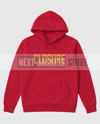 Entergalactic Kid Cudi Red Fleece Hoodie