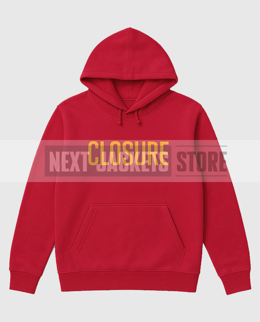 Entergalactic Kid Cudi Red Fleece Hoodie