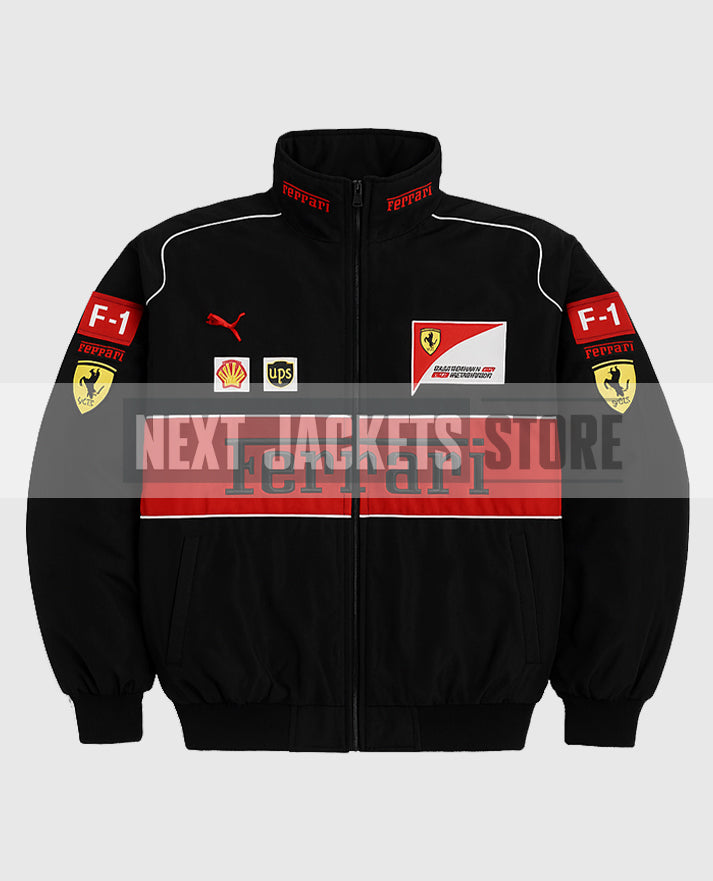 Ferrari Vintage F1 Black Jacket